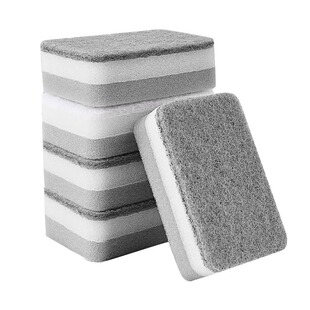 洗碗海绵块厨房不沾油刷锅神器家用洗碗布双面清洁棉白洁布魔力擦