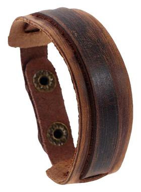 男士牛皮朋克手链手环