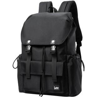 Lee大容量旅行背包男大学生电脑包学生书包女潮牌双肩包登山包
