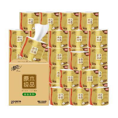 清风金装卷纸4层