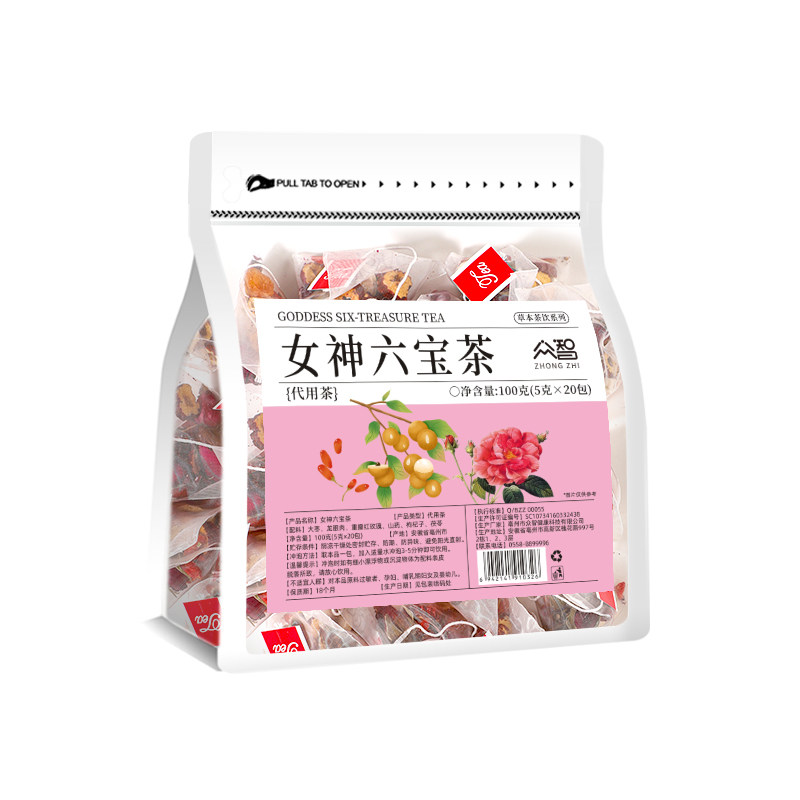 补气养血六宝茶丨女生日常泡水喝