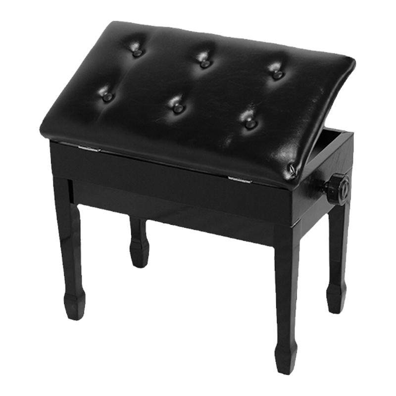 钢琴凳单双人可升降调节实木烤漆加厚舒适练琴专用钢琴电子琴椅子