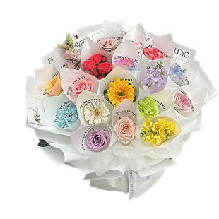 520情人节一岁一礼物花束生日成人北京上海广州鲜花速递同城配送