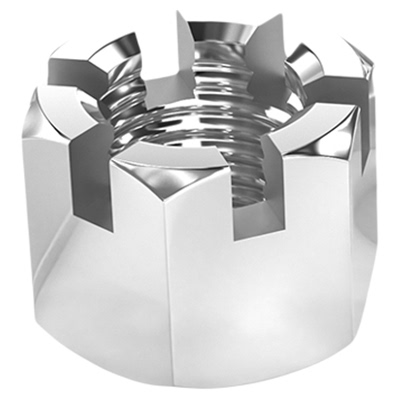 【全网热销】不锈钢六角开槽螺母