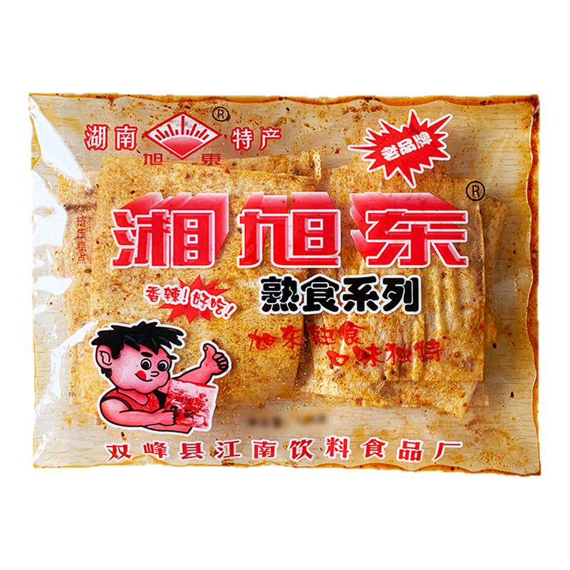 湘旭东香辣片麻辣条豆皮儿时童年怀旧休闲零食小吃湖南老式大辣片