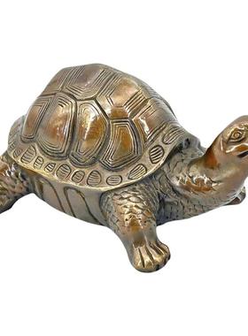 纯铜乌龟摆件大号家居装饰品
