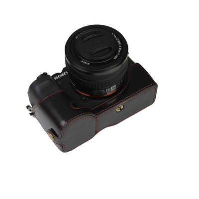 适用索尼a7c2相机包Sony A7C一代保护套A7CR粉色底座A7C2皮套外壳
