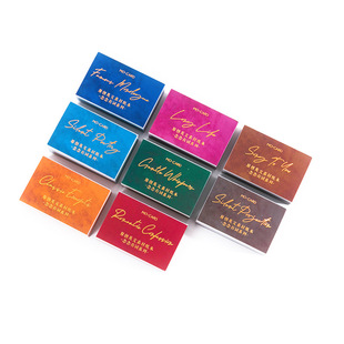 M｜念念有词100张纯色背景纸轻型纸英文名言摘录手账拼贴迷你便签