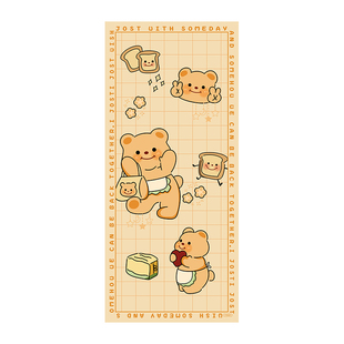 卧室床边地毯轻奢高级感长条加厚脚垫毛绒地垫女孩房间儿童床边毯