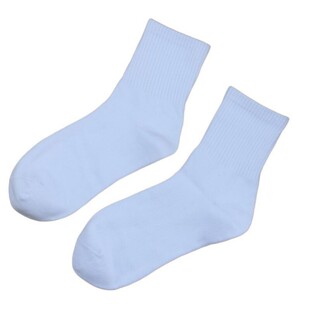 女袜长筒袜女春夏季运动防臭袜子女白色纯棉纱线中筒秋冬款女士袜