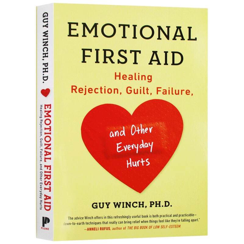 情绪急救 应对各种日常心理伤害的策略与方法 英文原版 Emotional First Aid 成功励志书籍 英文版原版 进口英语书