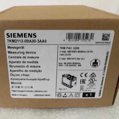 议价7KM2112-0BA00-3AA0 西门子 PAC3200 电力测量仪表原装正品