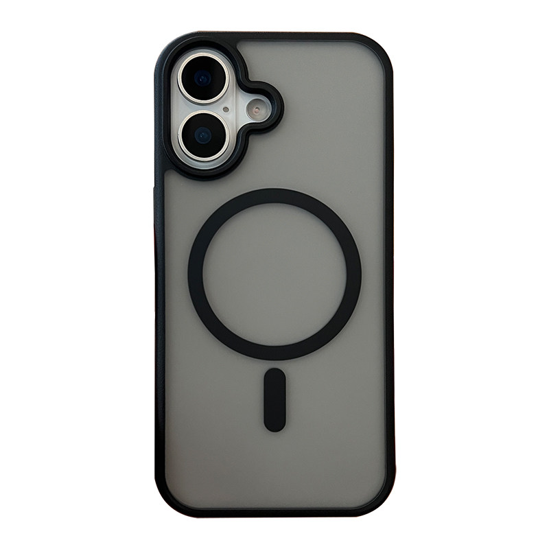 适用苹果17promax磁吸手机壳iPhone18promax保护套Ai拍照按键全包16promax磨砂15肤感14软胶