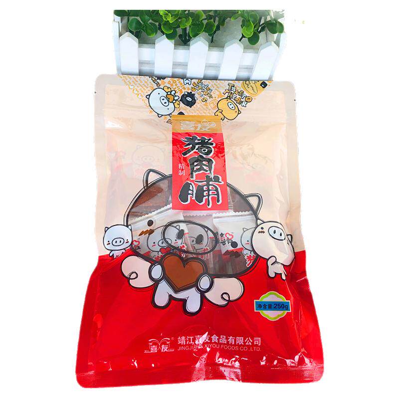 喜友猪肉脯独立小包装不含鸡肉