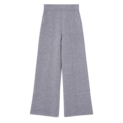 东黎高腰廓形休闲长裤西装裤