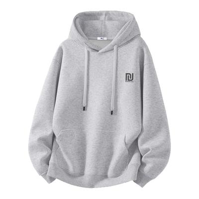 回力卫衣男款冬季灰色连帽