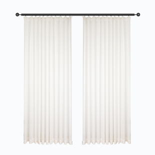 新款太空幻影纱帘透光不透人2026流行窗帘客厅卧室阳台纱白色窗纱