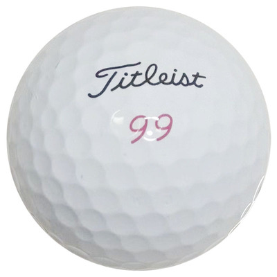 高尔夫二手球Titleist彩球下场球