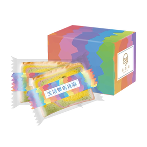 网红爆款彩虹吐司面包2斤