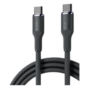 罗马仕双type-C充电器线数据线PD快充100W车载线双头ctoc适用华为荣耀小米苹果iPhone15/16笔记本平板