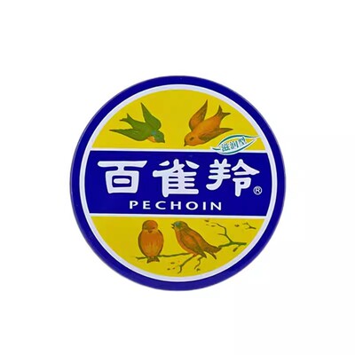 百雀羚护肤脂雪花膏老铁盒老国货