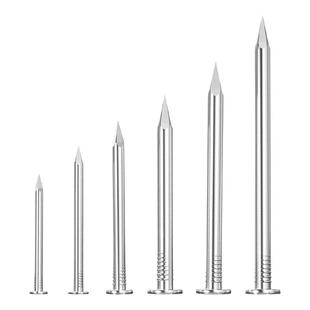 天卓五金304/201不锈钢圆钉钢钉木工挂画钉加长洋钉铁钉地板钉子