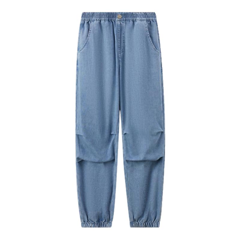 【凉感】elandkids男童牛仔裤