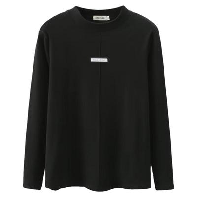 德绒打底衫女士显瘦百搭长袖上衣