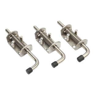 都发 加厚304不锈钢弹簧插销工业重型设备柜门汽车货车厢门铁插销