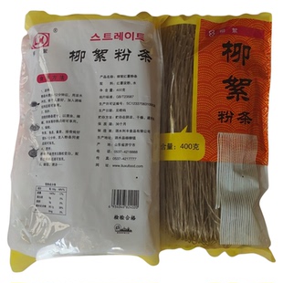 产地直发泗水柳絮粉条/火锅炖菜 400g*袋纯红薯粉条