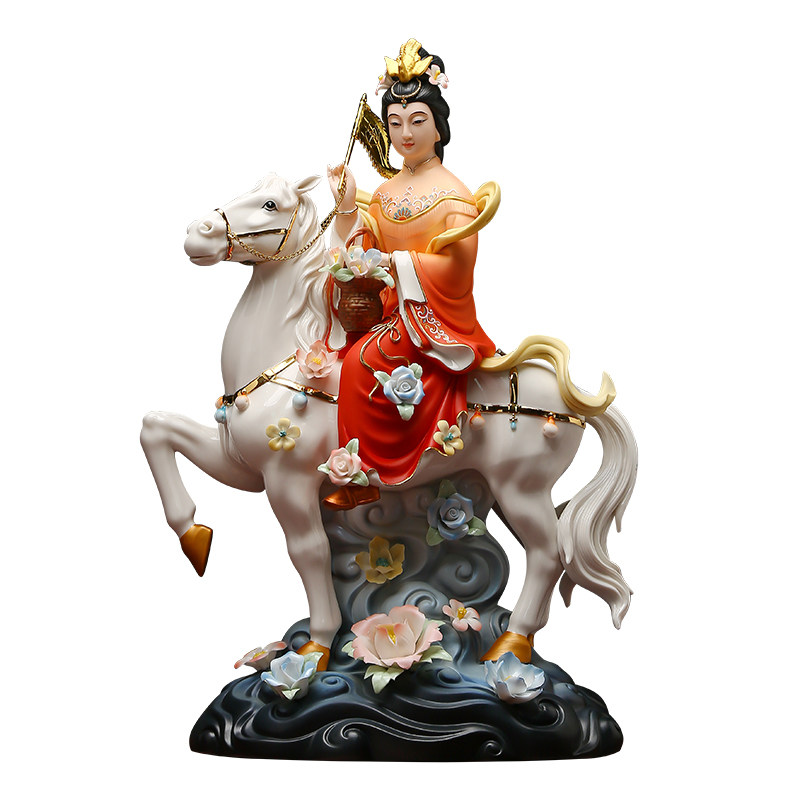 黼山堂胡秀英像堂口家用供奉摆件