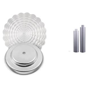 铝合金多层蛋糕架配件盘片/单住 四柱子/螺丝/螺帽/底座/支撑脚腿