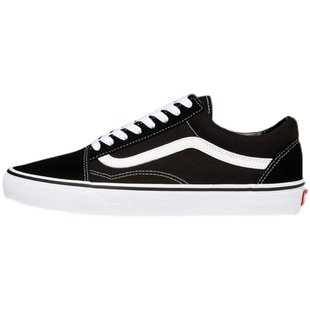 Vans Old Skool 黑白OS经典款低帮帆布鞋男鞋女鞋板鞋VN000D3HY28