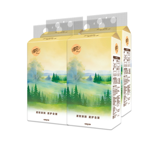 清风4层250抽大包悬挂式抽纸加厚挂壁卫生纸巾家用厕纸实惠纸抽