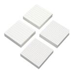 便利贴记事贴空白留言本粘性强ins学生用横线便签本韩国可爱便签纸可撕N次贴日系贴纸牛皮纸办公小本子厚简约