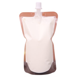 淡奶油分装袋家用豆浆牛奶储存袋大口径一次性液体透明密封吸嘴袋
