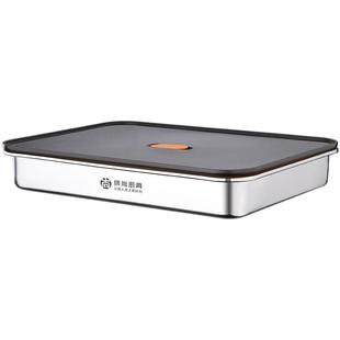 不锈钢饺子盒冷冻专用托盘食品级馄饨冰箱收纳盒速冻水饺分装保鲜