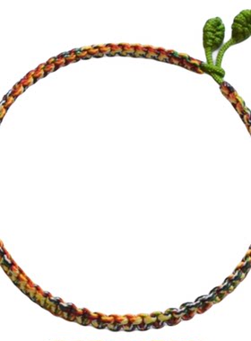 【萱草】端午五彩绳新手手绳diy