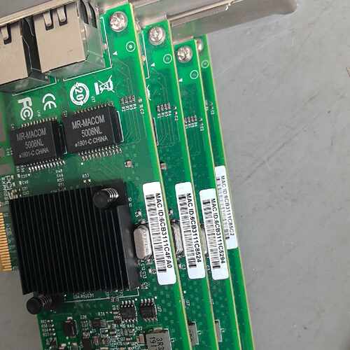 议价-LR-LINK PCIex4 1G 双口千兆网卡，型号92T可维修