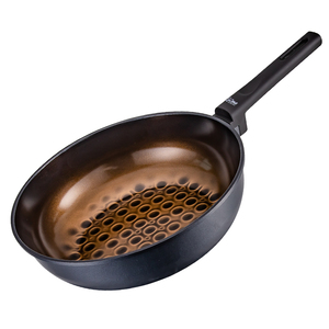 LACEN3D陶瓷不粘炒锅平底大炒锅