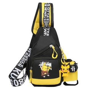 儿童包包卡通小男孩胸包个性背包时尚亲子户外斜挎包可爱女童小包