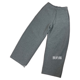 「百搭神裤」秋冬春垂垂香蕉裤空气层肌理感重磅卫裤长裤