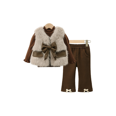 女童套装冬装2025新款