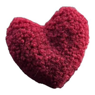 汽车毛绒爱心摆件汽车内饰小摆件