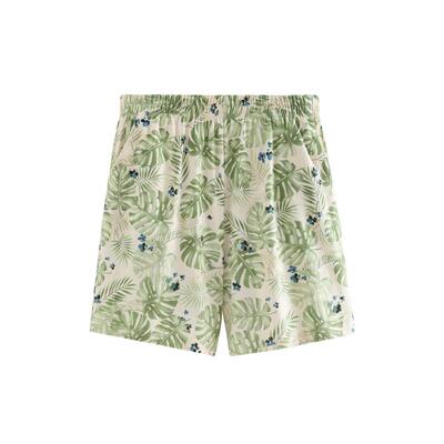 芬腾纯棉睡裤女夏季薄款