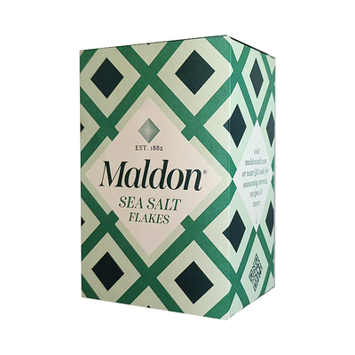 英国进口Maldon莫顿海盐薄片250g*12盒烘焙烧烤煎烤牛排面包食用