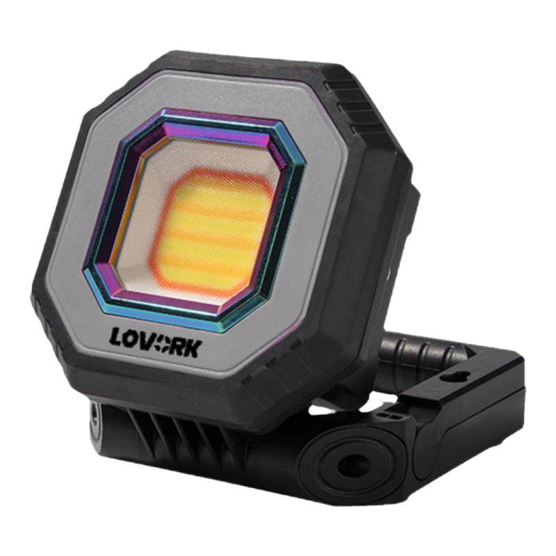 LOVORK乐沃可小瓦力led户外露营灯应急营地照明充电投光灯探照野