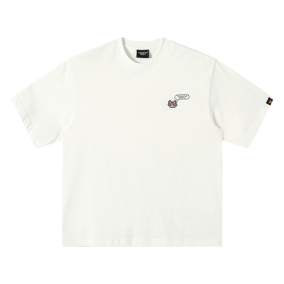 薛之谦dsp像素猫狗情侣短袖T恤