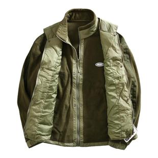 90白鹅绒/柜子1.6k！高端三合一！冬季加厚保暖山系羽绒服外套男