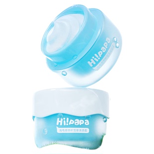 海龟爸爸积雪草清透霜儿童面霜夏季清爽宝宝夏天擦抹脸润肤果冻霜